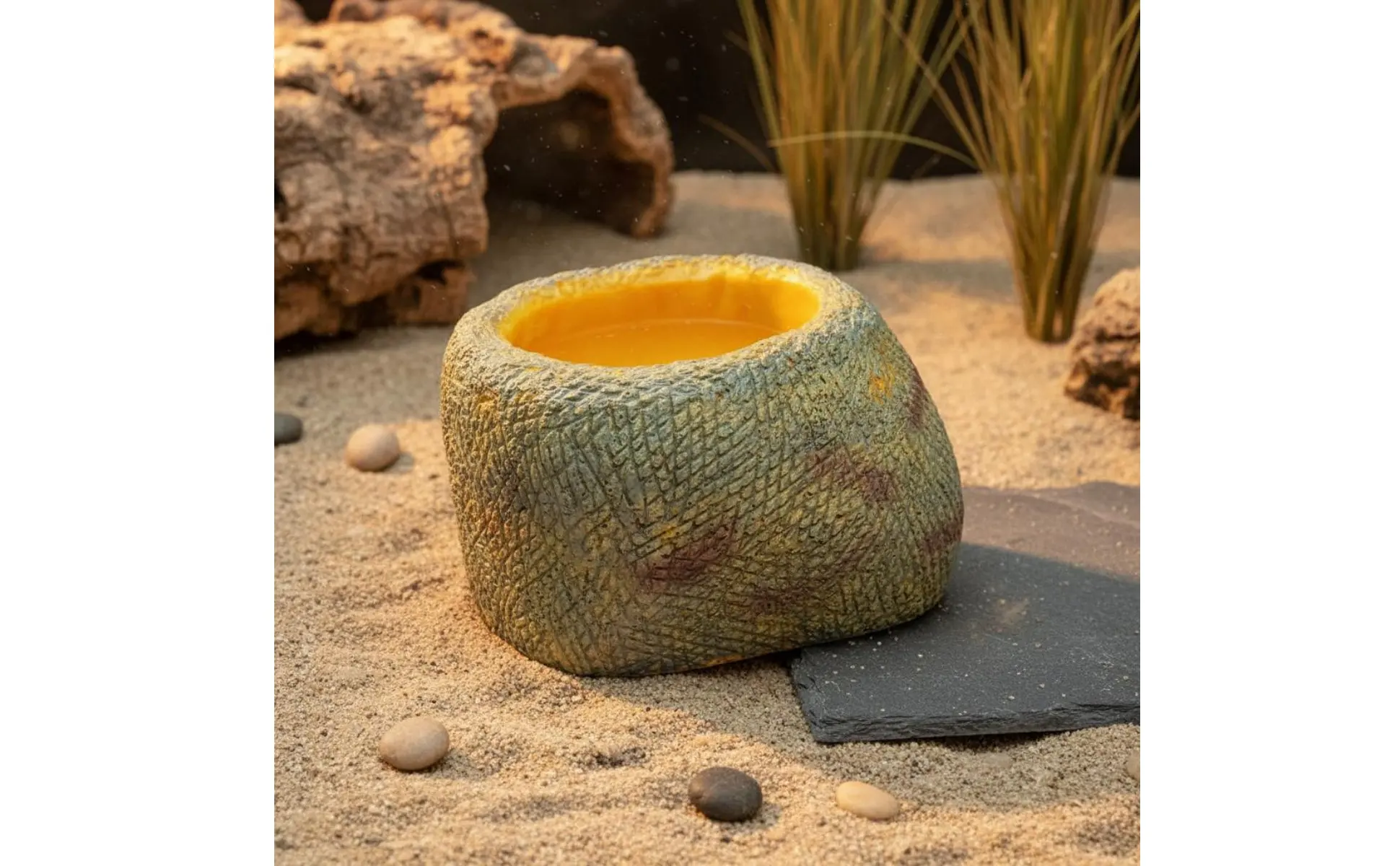 Resina resistente con aspecto natural