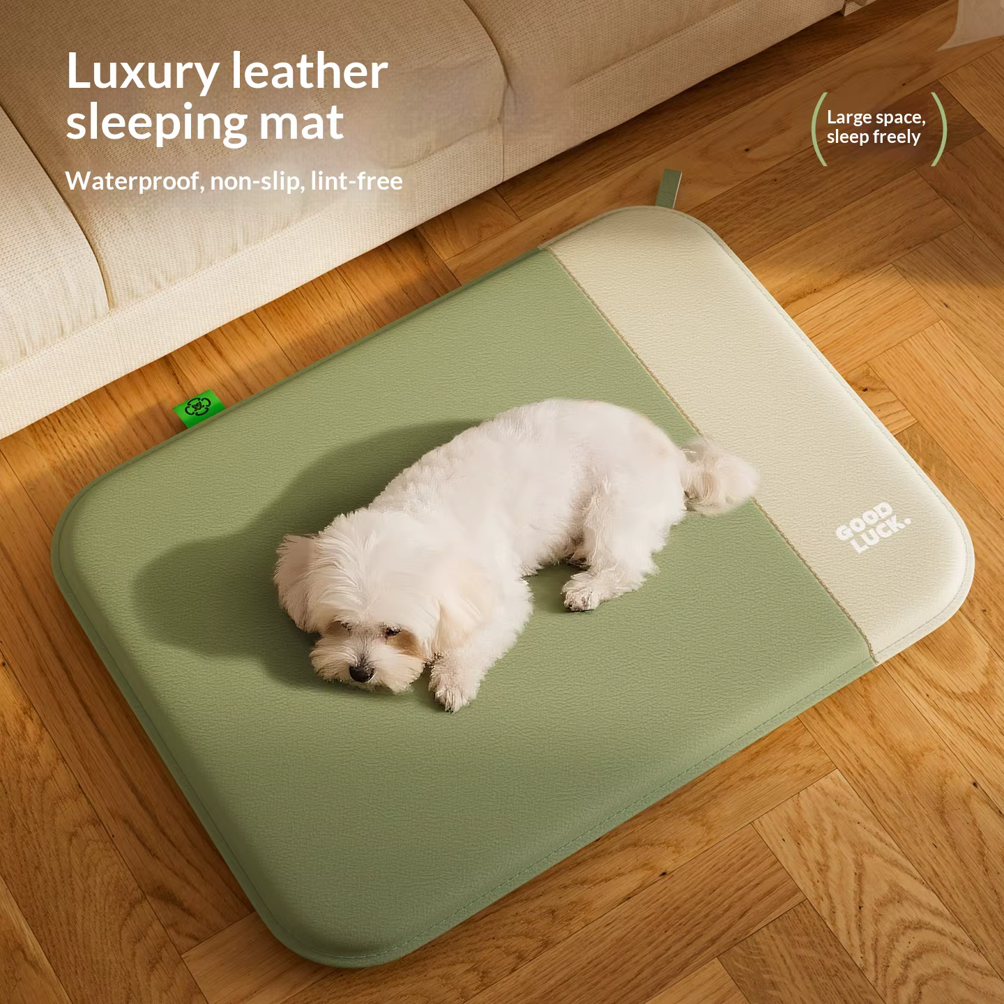 Cama impermeable para perros y gatos – Reversible, desmontable y lavable - imagen 2