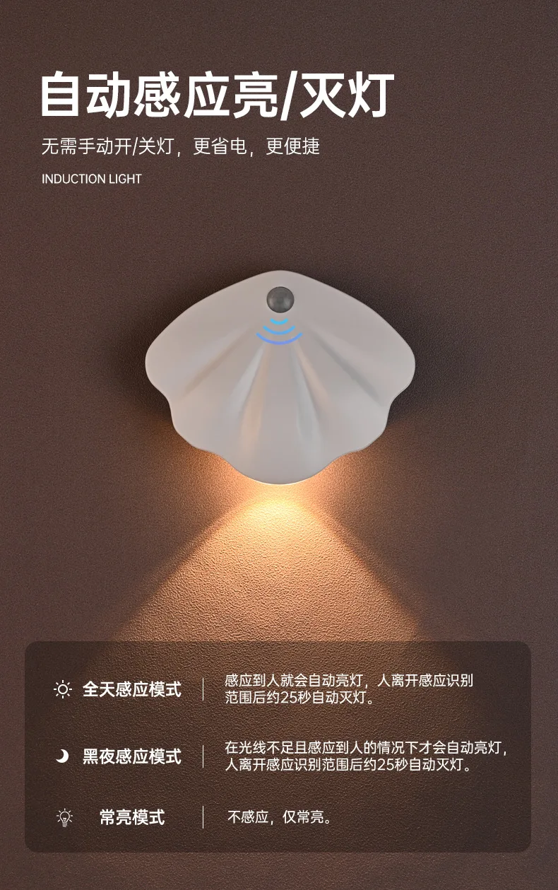 Lámpara LED con sensor PIR