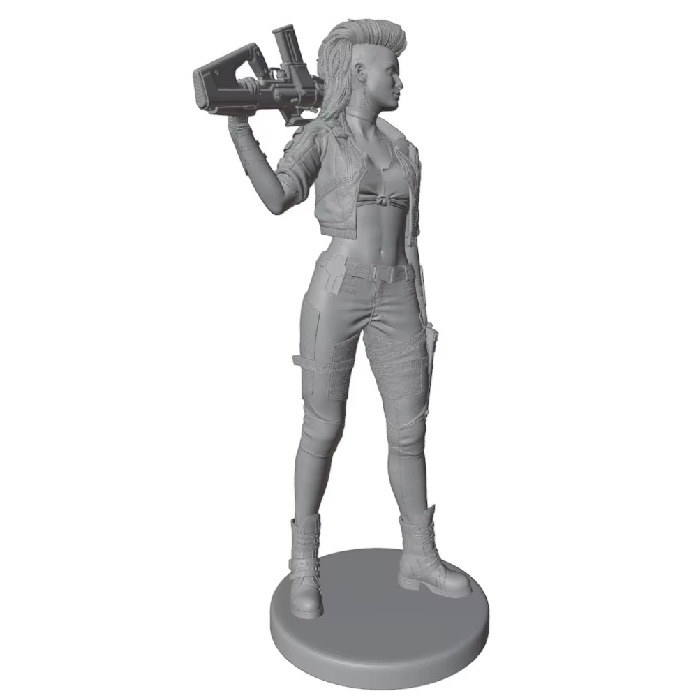 Kit figura resina gris para montar, juguete para gatos y perros - imagen 5