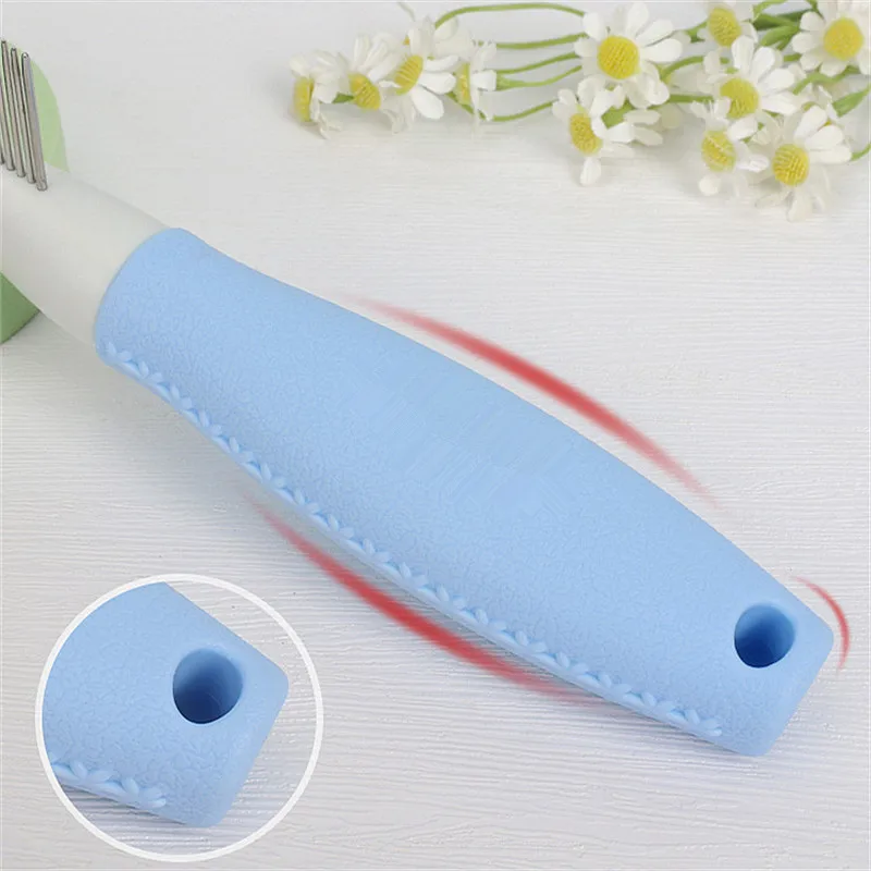 Peine antipulgas para perros y gatos: cepillo de masaje y pelo - imagen 2