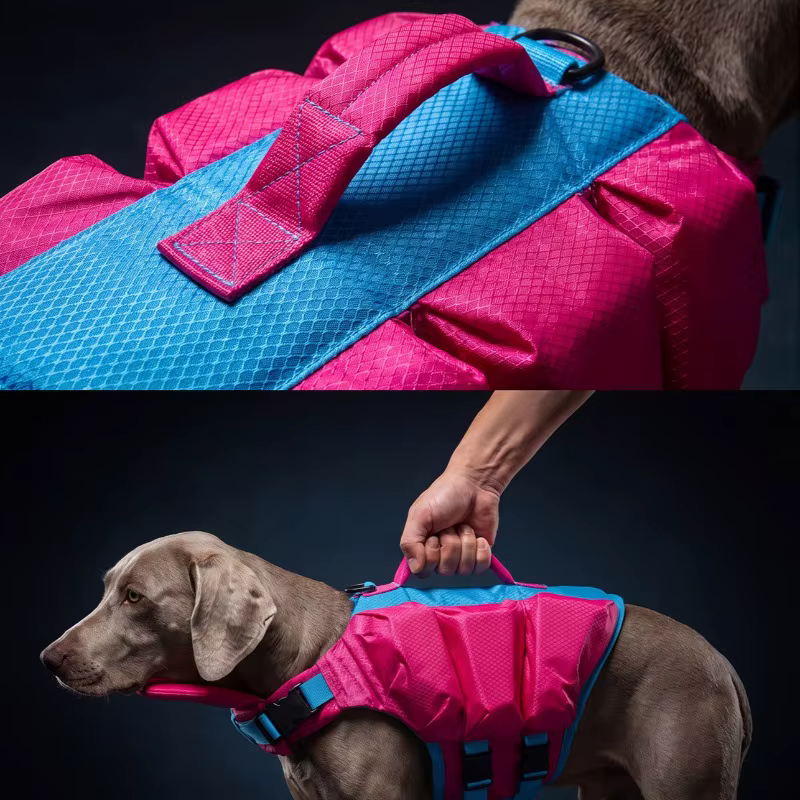 Chaleco salvavidas para perros – Flotador ajustable para playa y natación - imagen 2