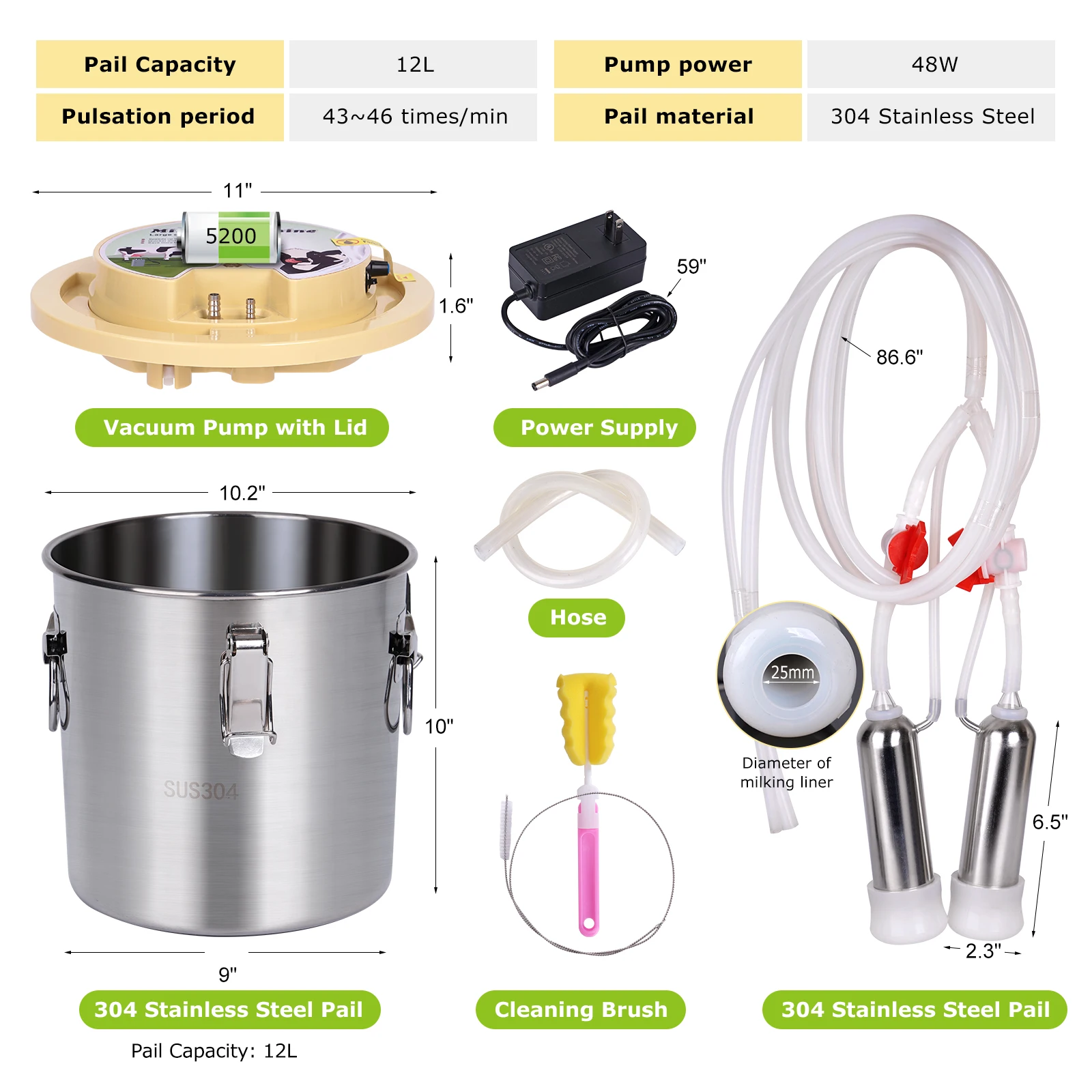 Vista lateral del equipo