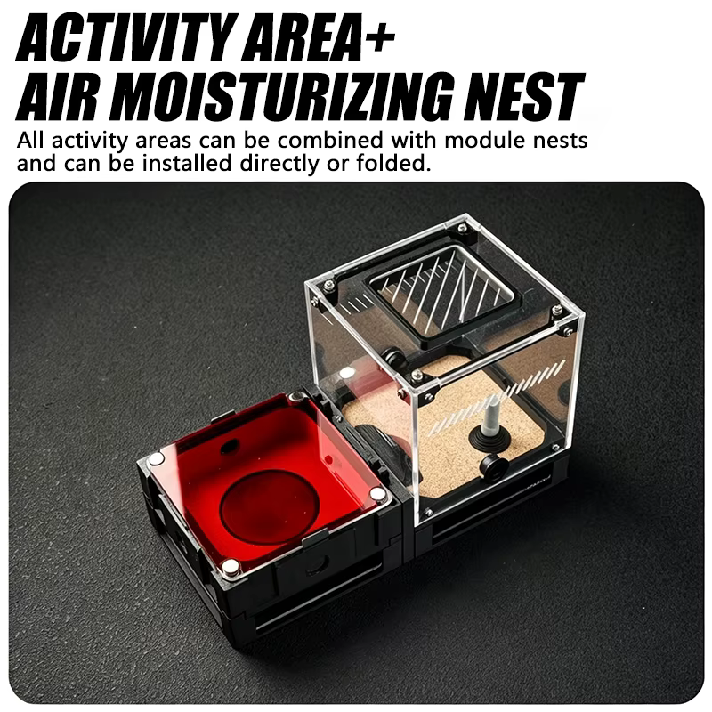 Hormiguero modular plegable – Cubo expandible para hormigas - imagen 3