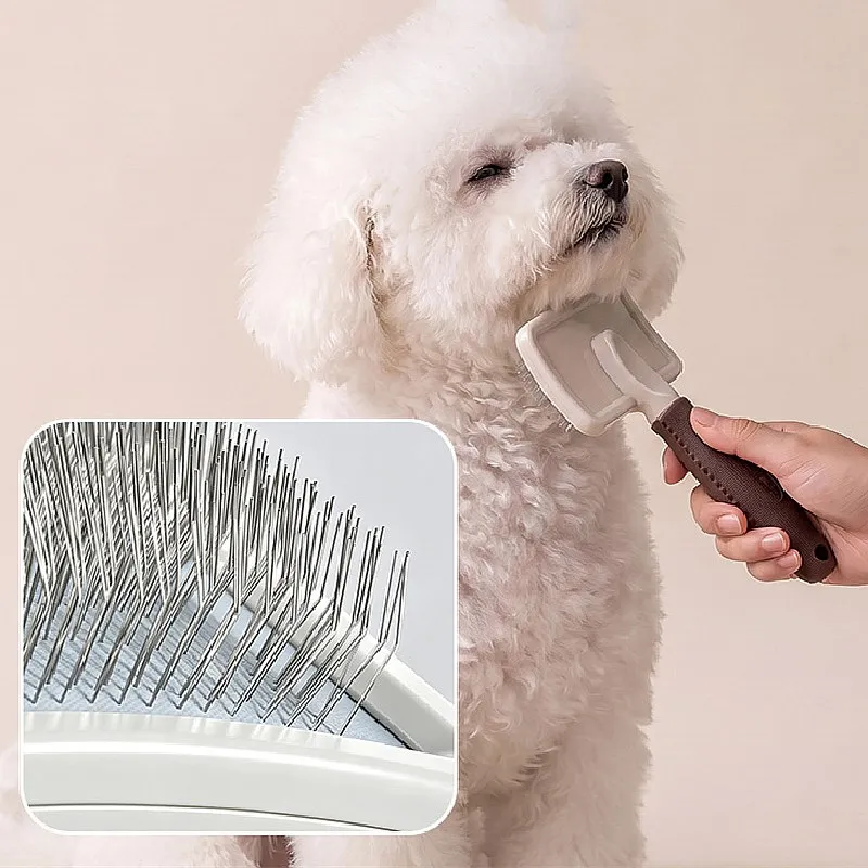 Cepillo elimina pelo para perros y gatos – Masaje y limpieza - imagen 4