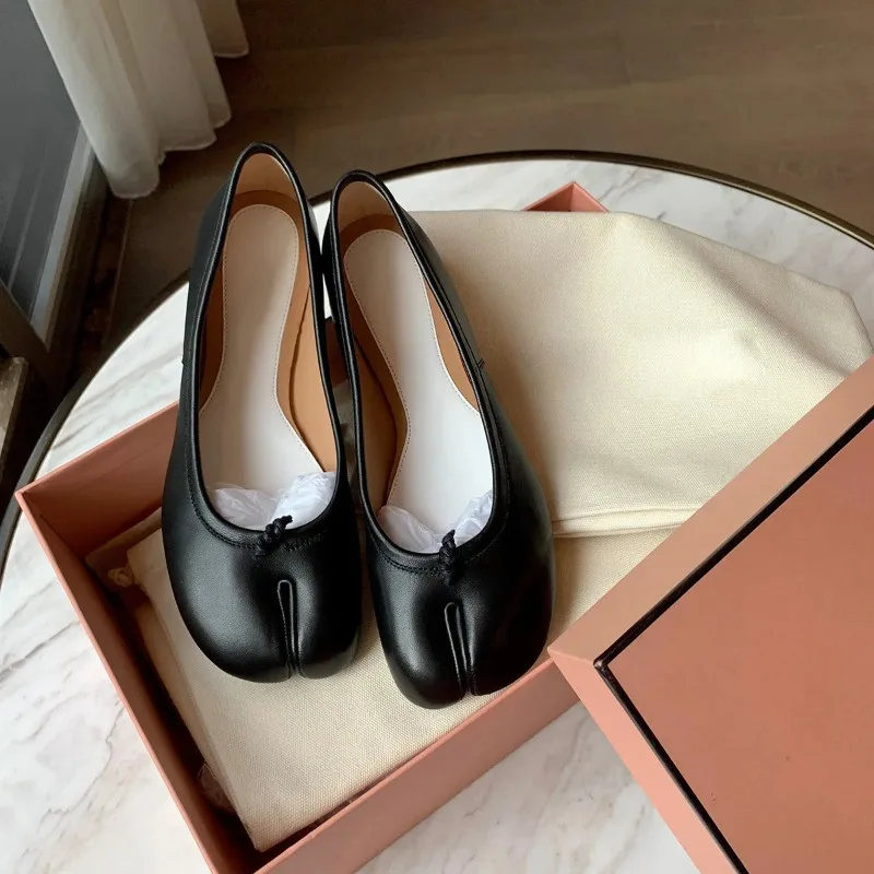 Mocasines de cuero para mujer – Zapatos planos elegantes sin cordones