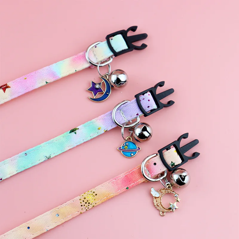 Collar desmontable con pentagrama y mariposa para gatos y perros - imagen 4
