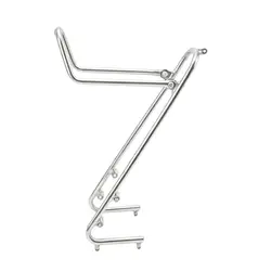 Portabultos delantero bajo para bicicleta con portaequipajes de aluminio para perro y gato