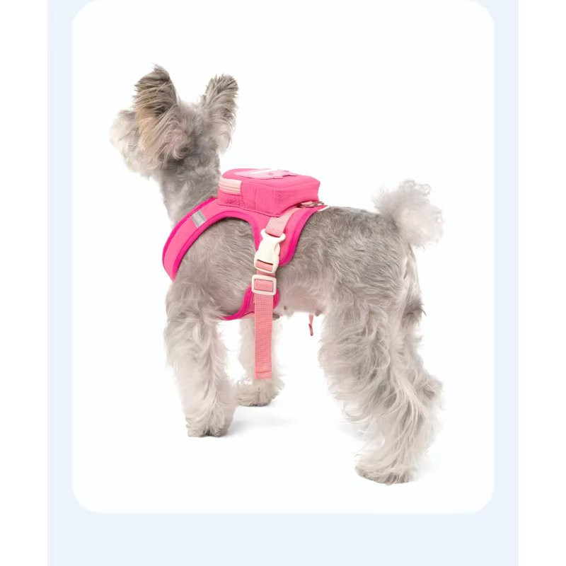 Mochila arnés chaleco ajustable para perros pequeños y medianos - imagen 2