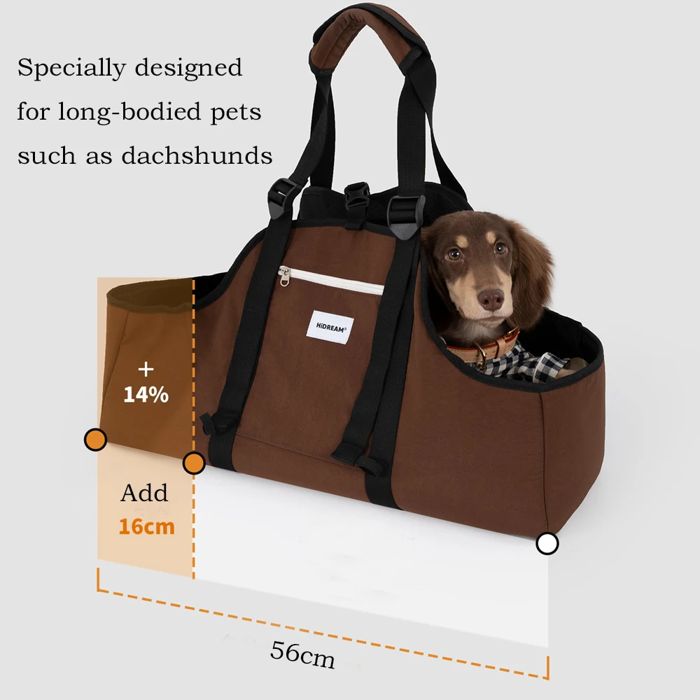Mochila transpirable para Dachshund: anti-escape en viajes y paseos - imagen 4
