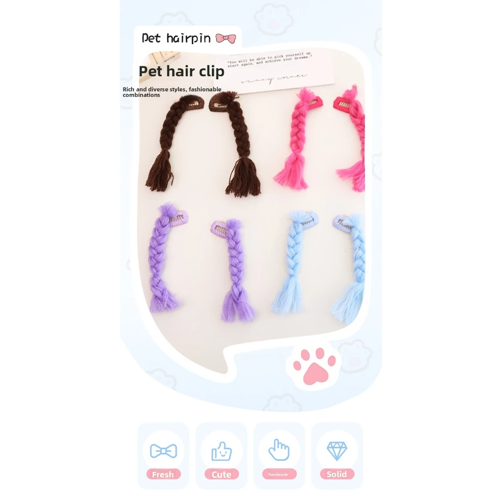 Clip decorativo para mascotas