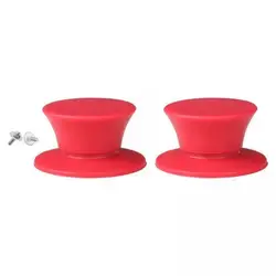 Pomo de silicona resistente al calor para tapas de olla y sartenes – Color rojo