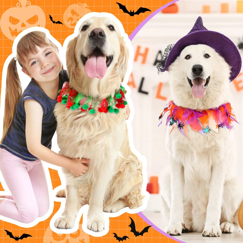 Collar Benepaw modelo Navidad con pompones
