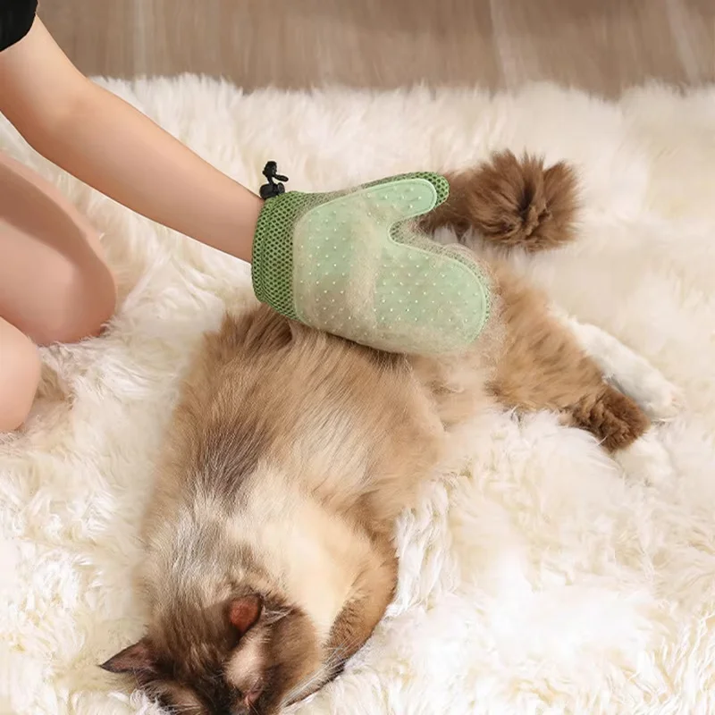 Guante quitapelos para perros y gatos con masaje suave - imagen 3