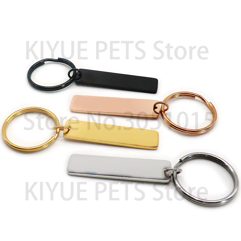 Etiquetas identificación acero inoxidable perros gatos personalizables - imagen 4