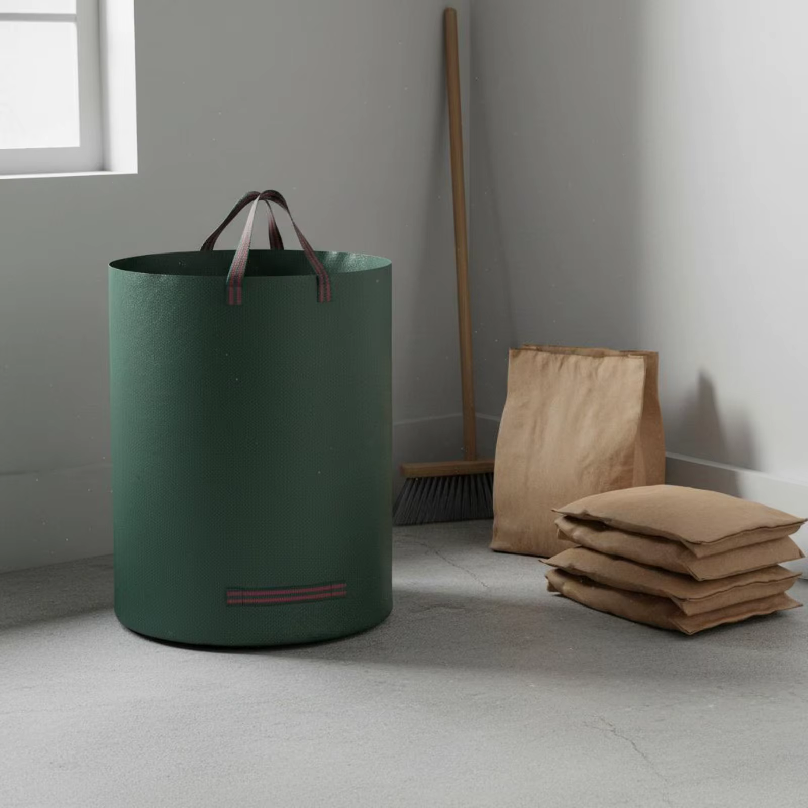 Bolsa autoportante impermeable para desechos de perro y gato, plegable - imagen 4