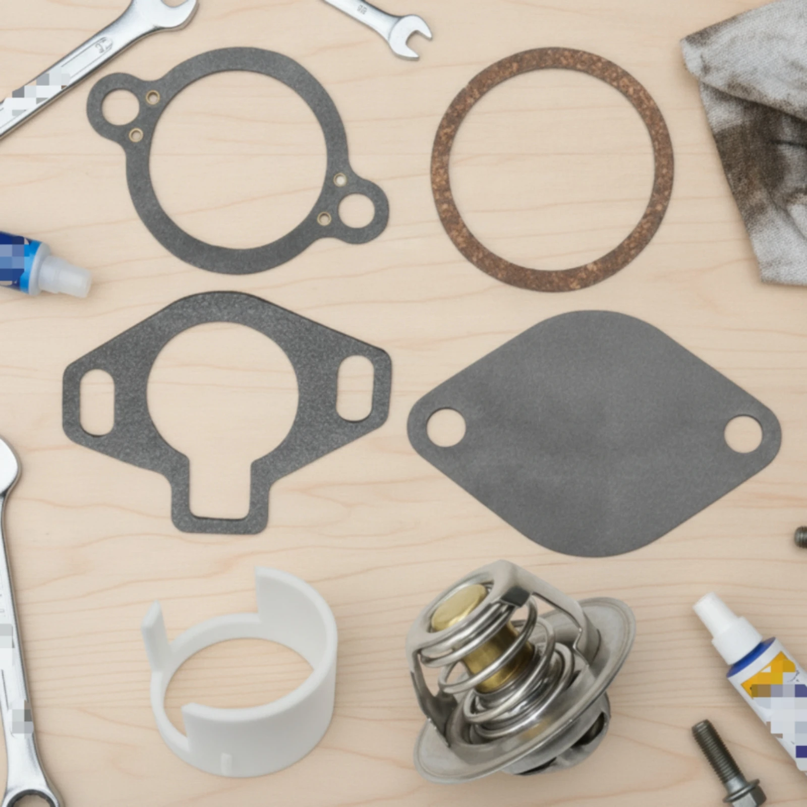 Kit Termostato con Juntas Mercruiser para Motor Fuera de Borda