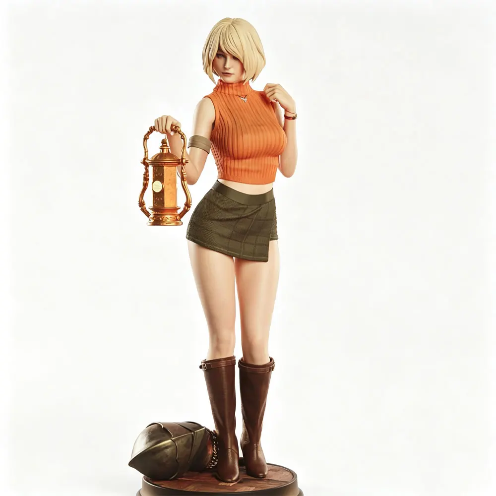 Figura resinada 1/24 para pintar – Miniatura GK de 75mm DIY sin montar