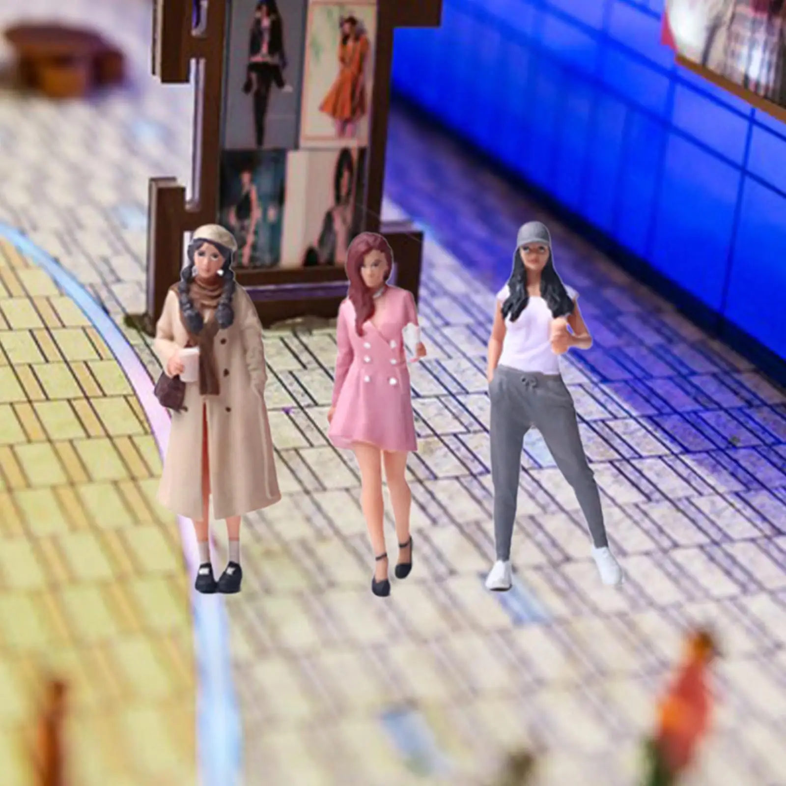 Figuras miniatura para maquetas, manualidades y dioramas decorativos - imagen 5