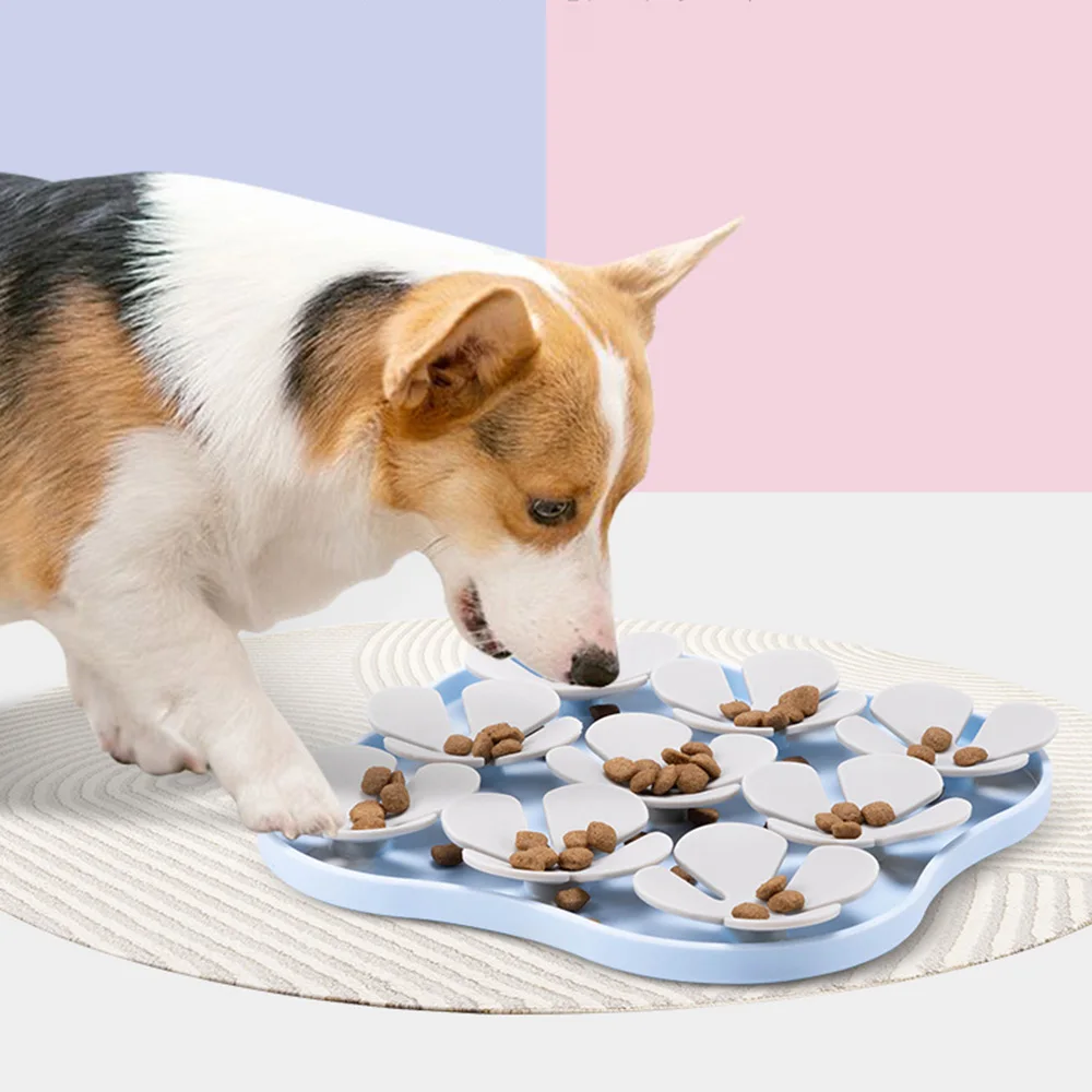 Estera antiderrapante para alimentación controlada de mascotas