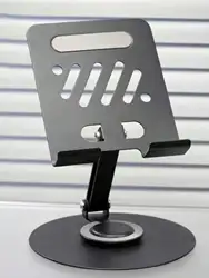 Soporte plegable metálico giratorio 360° universal para teléfono