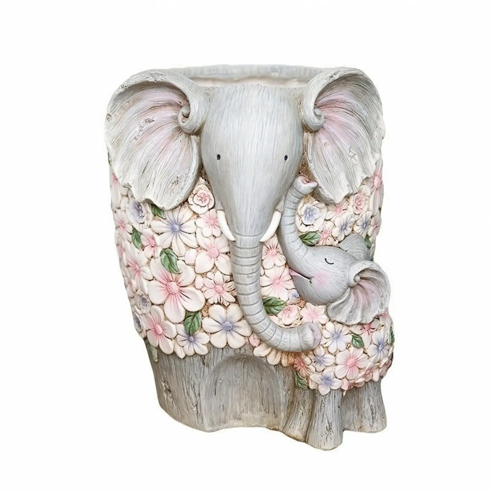 Maceta elefante para jardín, patio y balcón – Decoración exterior - imagen 4