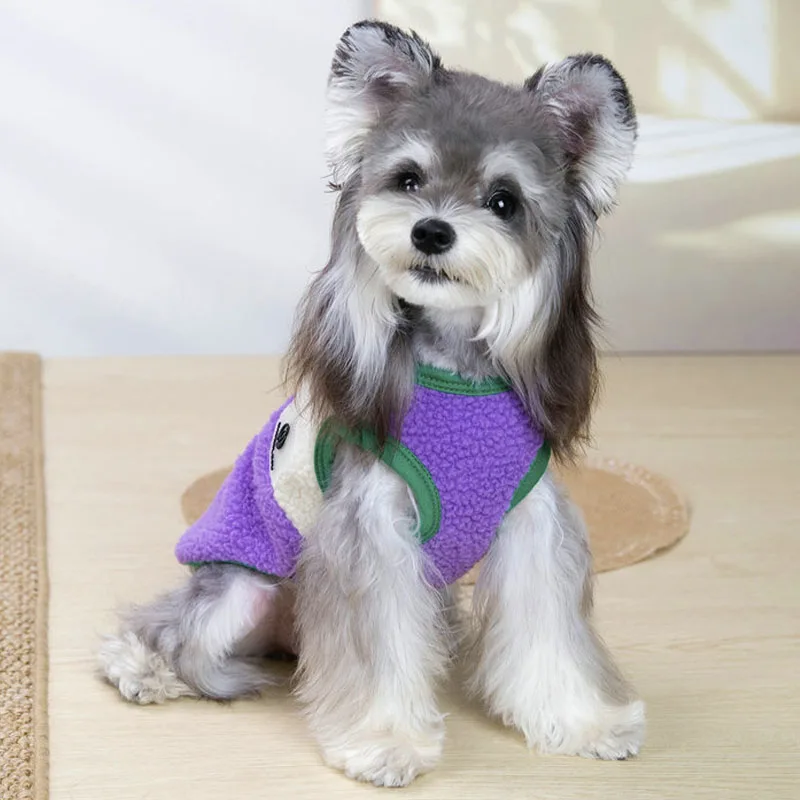 Chaqueta lana invierno para perros pequeños y medianos – Caliente para Chihuahua y Poodle - imagen 4