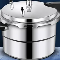 Olla a presión para preparar comida de gatos y perros, base reforzada