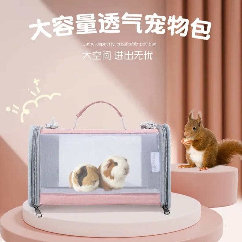 Mochila transporte para mascotas pequeñas transpirable – Viaje cómodo a la intemperie