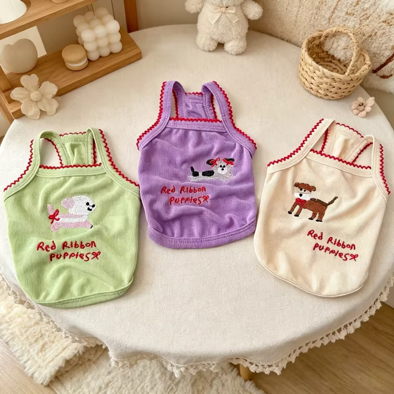Chaleco estampado de tirantes para Chihuahua, perros pequeños y gatos - imagen 4