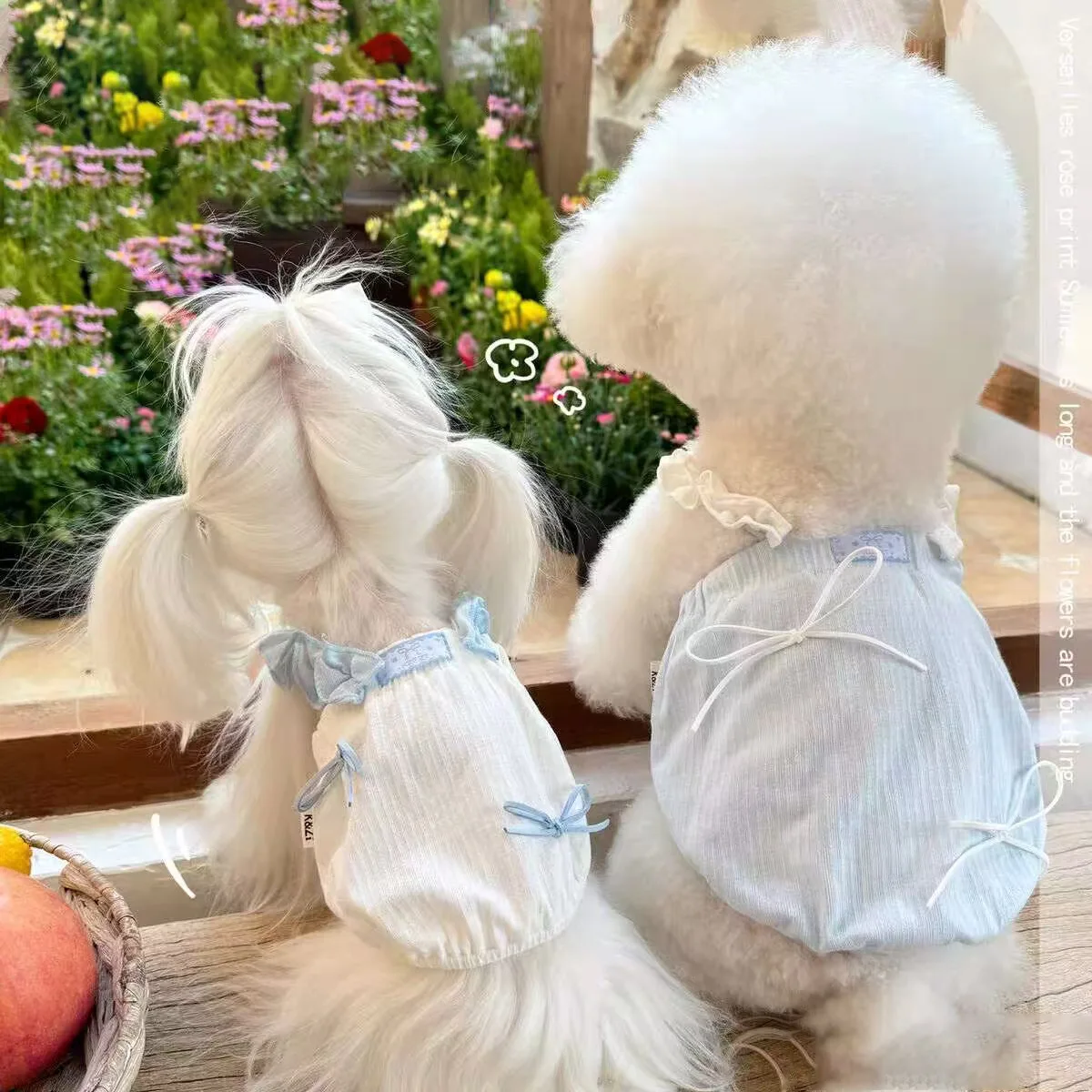Vestido tipo camisola para perros pequeños