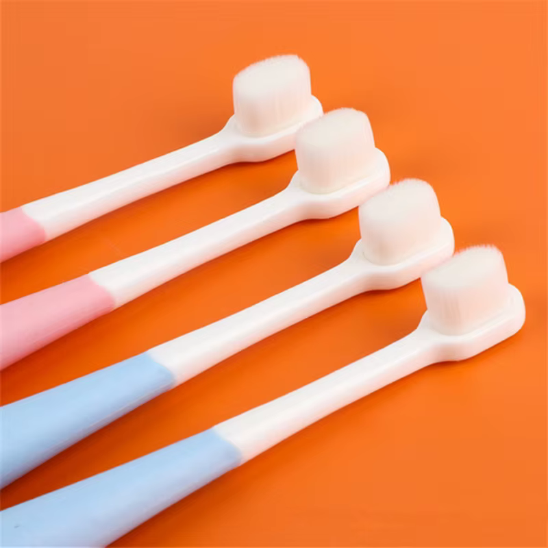 Cepillo de dientes suave para perros y gatos, doble cara de limpieza - imagen 3