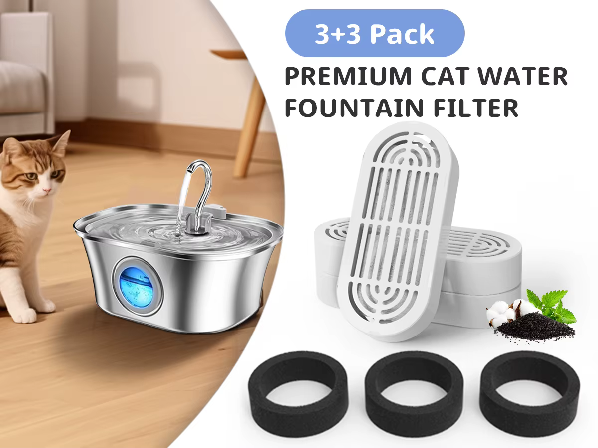 Filtro para dispensador de agua para mascotas