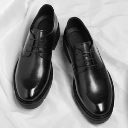 Zapatos Formales de Hombre con Suela Gruesa – Modernos para Oficina y Negocios