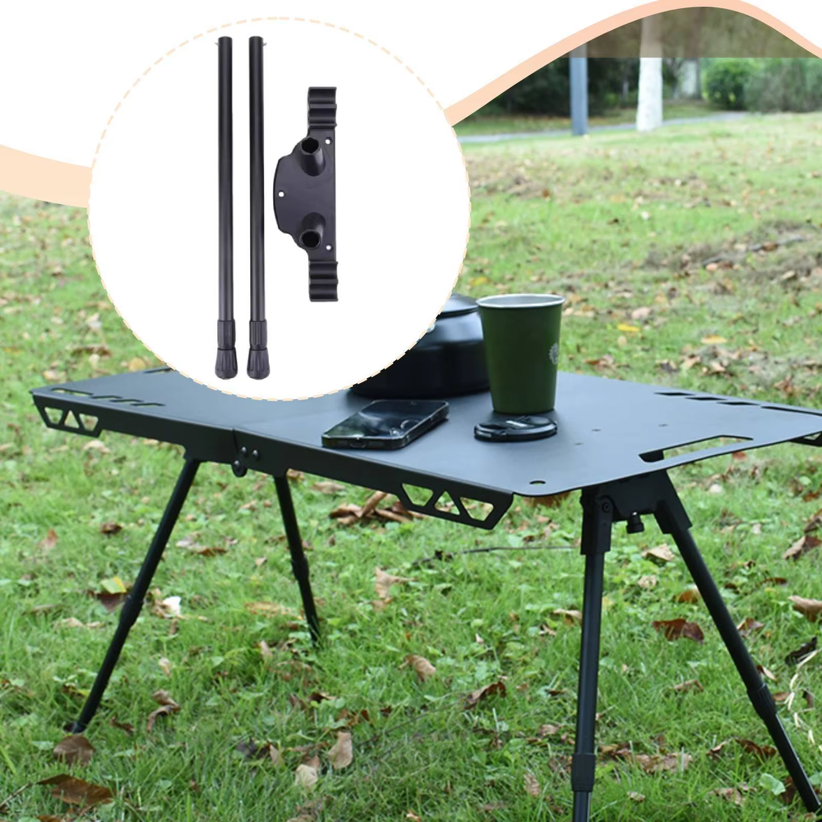 Patas plegables para mesa y banco: accesorio para gatos y perros - imagen 4