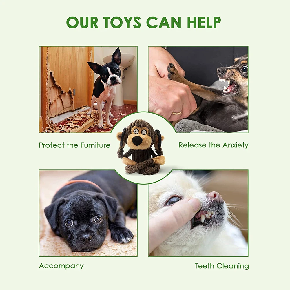Juguetes de peluche para entrenamiento de dentición