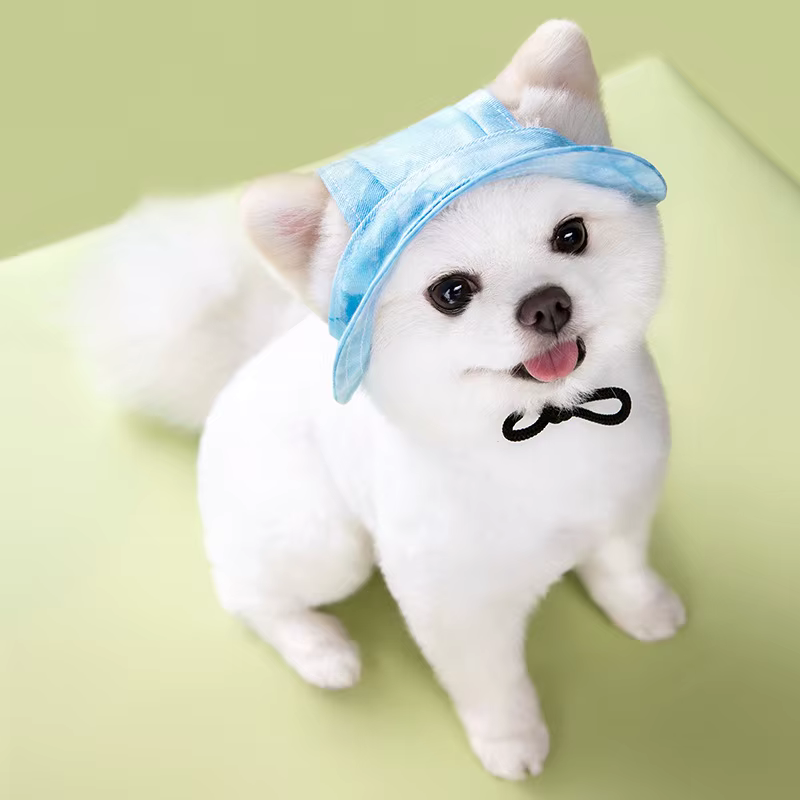 Gorra de béisbol ajustable para perro y gato con agujeros para orejas - imagen 2