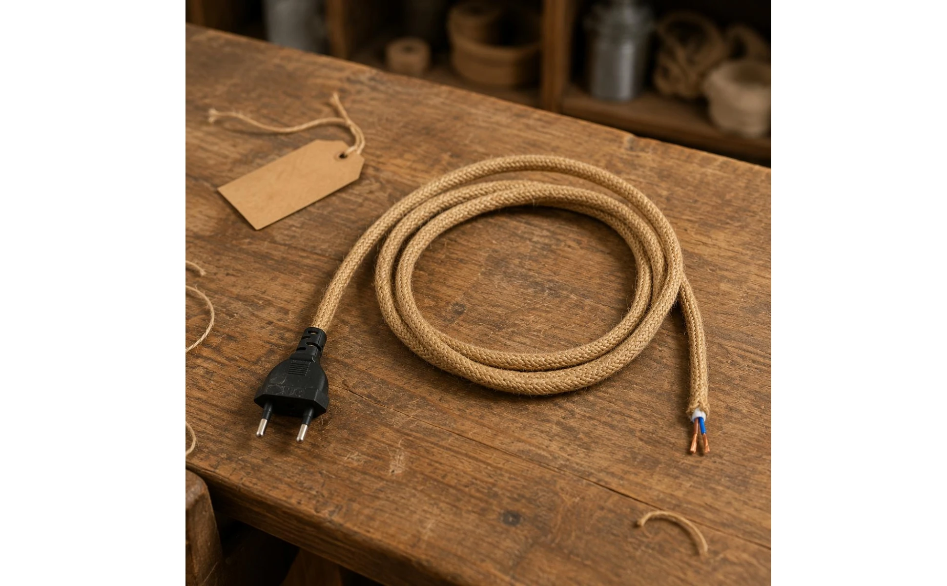 Cable para sustituir o montar luminarias con terminación lista