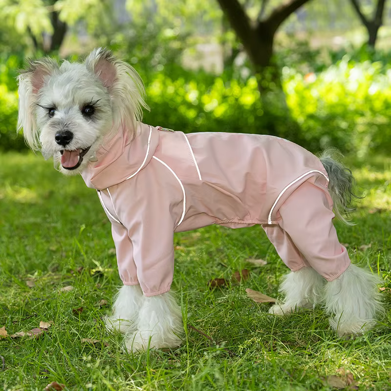 Chaqueta impermeable reflectante para perros y cachorros – Ligera y cortavientos - imagen 4