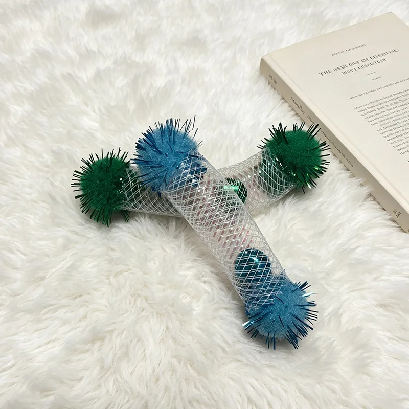 Pack juguetes felpa con forma de champiñón para gatos - imagen 2