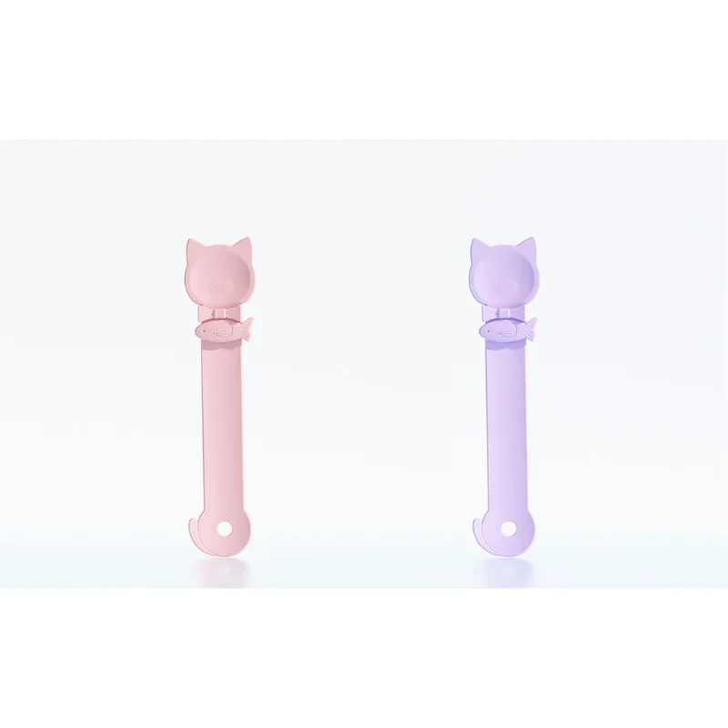 Cuchara dispensadora de comida húmeda para gatos con mango largo - imagen 4