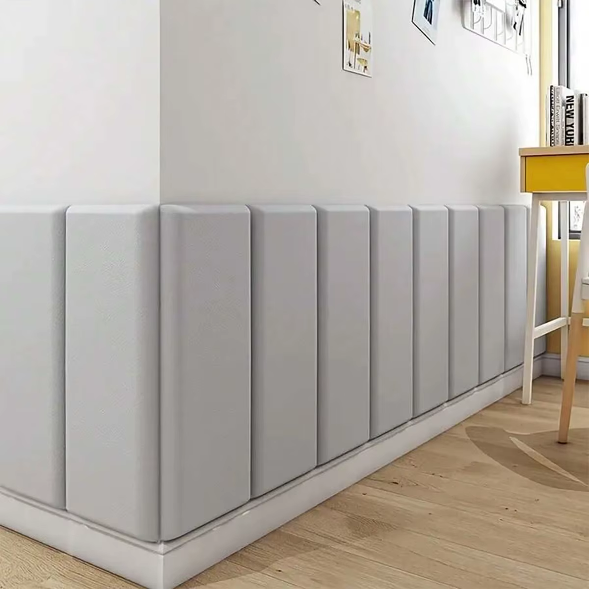 Pegatinas anticolisión de pared 3D suaves para gatos y perros - imagen 5