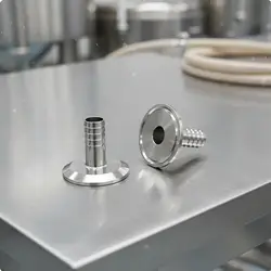Adaptador Brida 3 Pernos Acero Inoxidable para Mascotas – Conexión Rápida