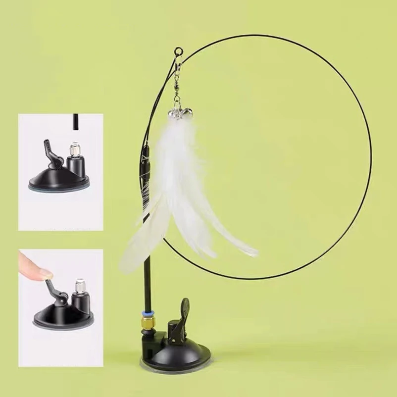 Modo de colocación de las plumas en la taza