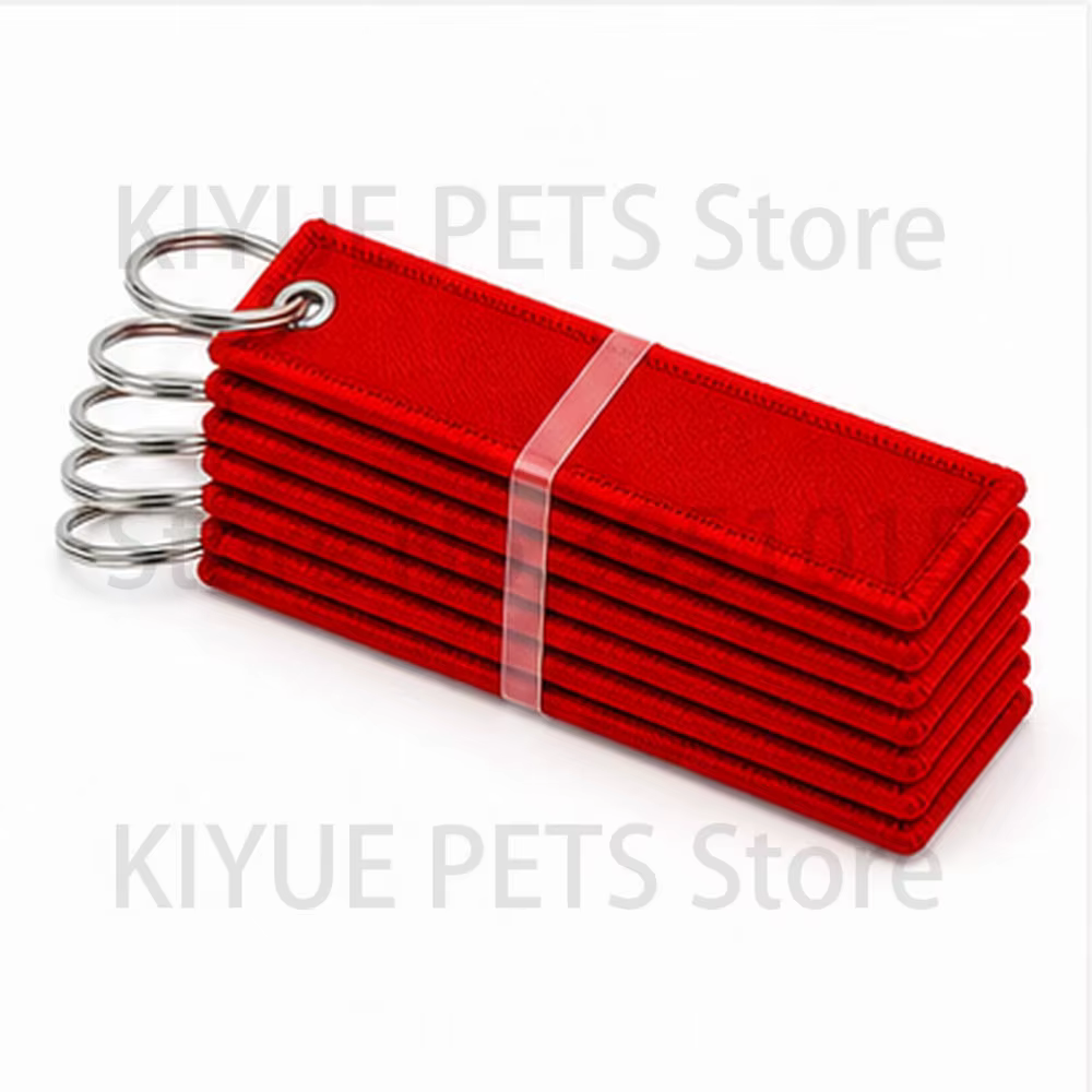 Etiquetas colgantes de tela personalizables para perros y gatos - imagen 3
