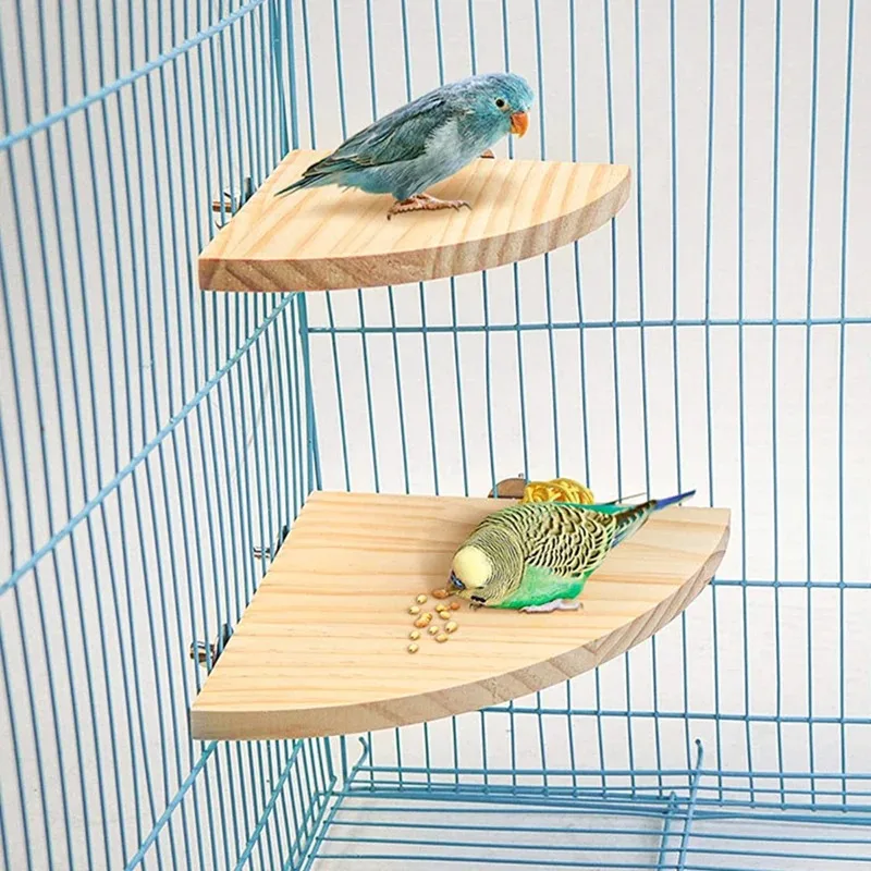 Soporte de madera para aves - Vista 2