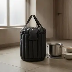 Isola térmico para ollas y comida caliente – Funda acolchada de nylon