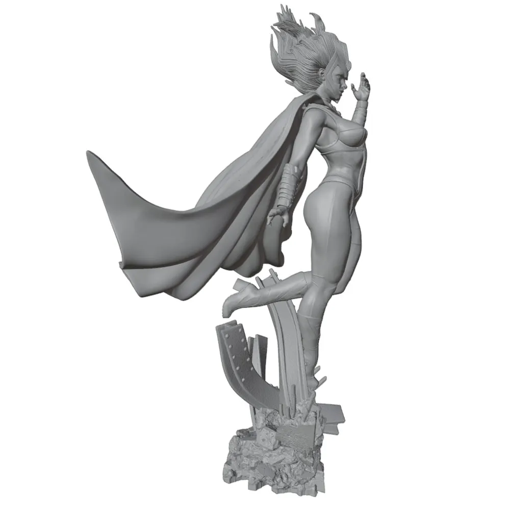 Figura resina 1/24 sin ensamblar – Modelo 3D para pintar y montar - imagen 4