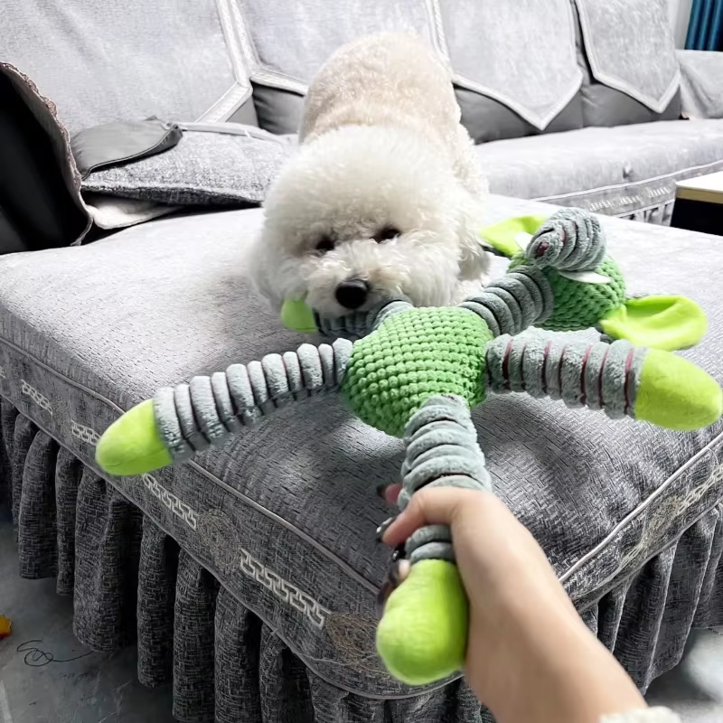 Peluche interactivo grande para perros y gatos – Suave y resistente a mordiscos - imagen 4
