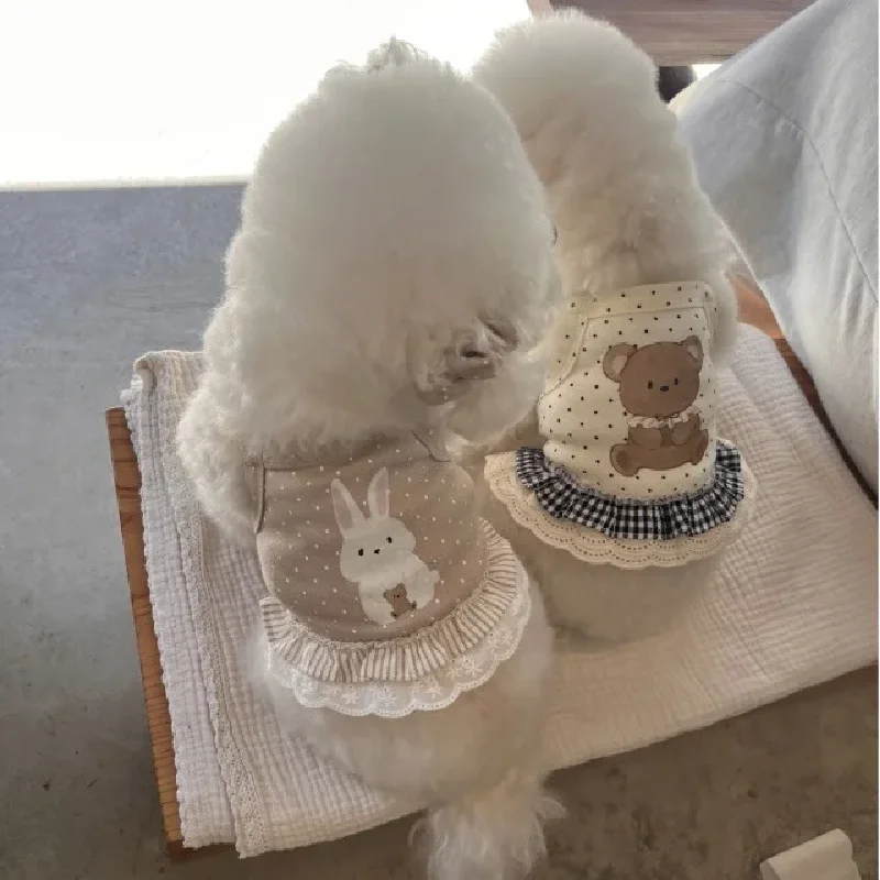 Camiseta sin mangas transpirable para perros pequeños y gatos - imagen 3